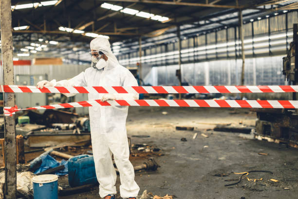 Professional Trauma Scene Cleanup technician working in Upland, PA